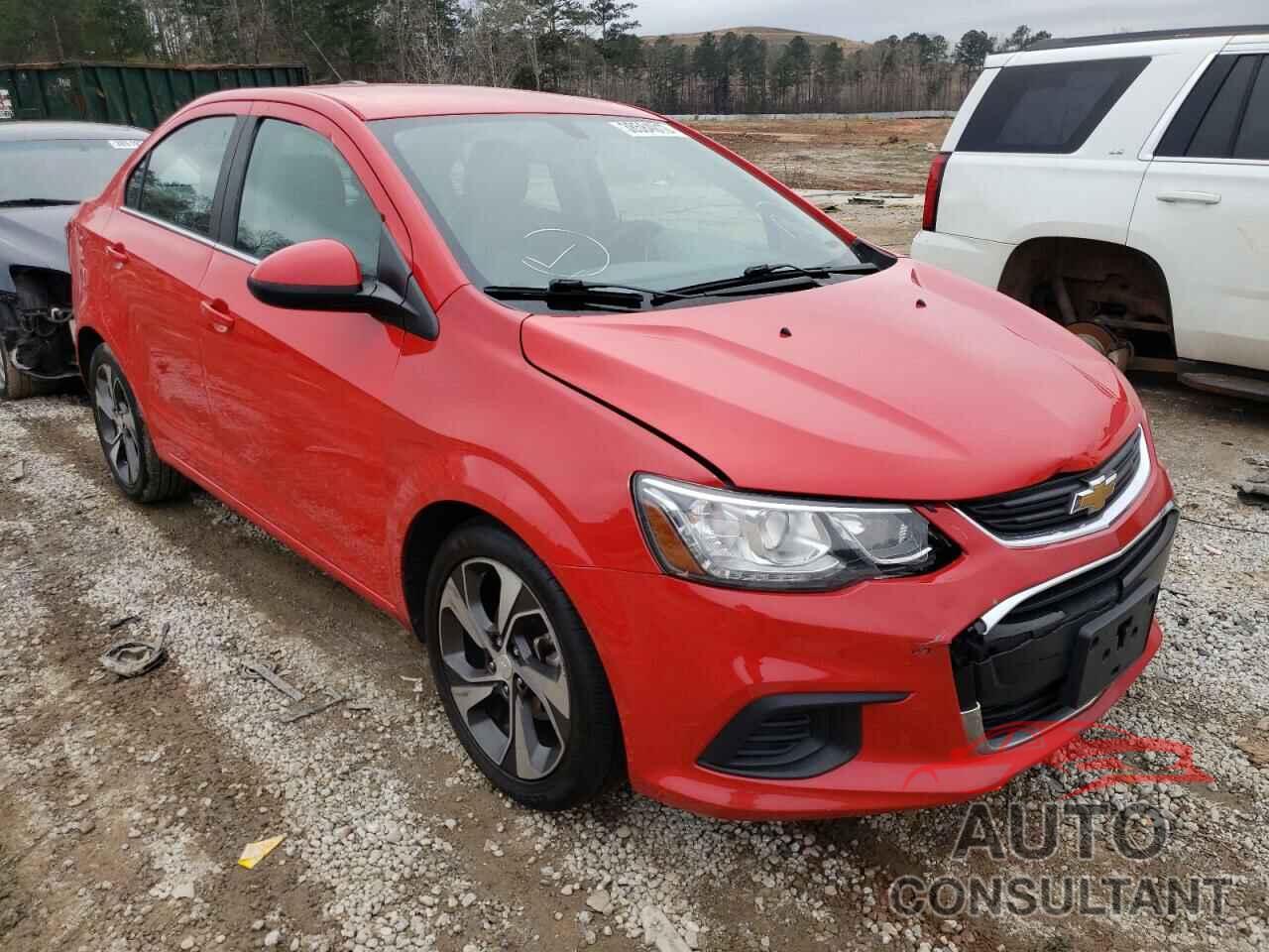 CHEVROLET SONIC 2018 - 1G1JF5SB5J4106459