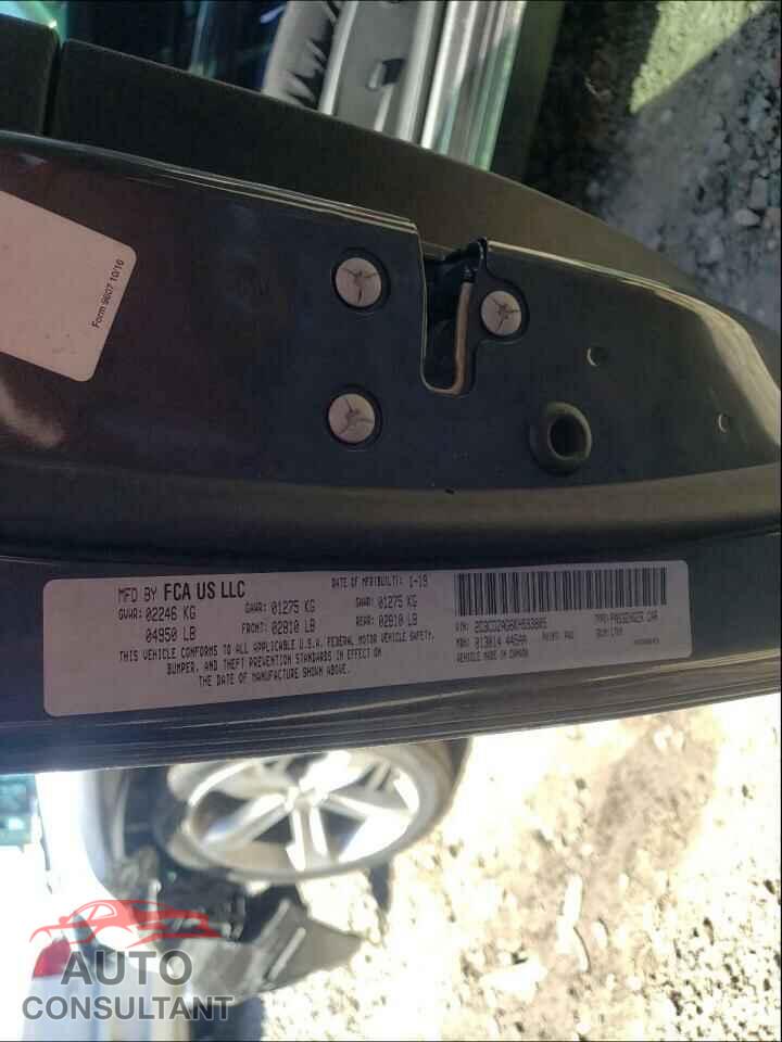 DODGE CHALLENGER 2019 - 2C3CDZAG6KH593805