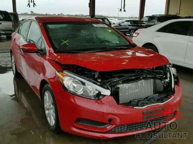 KIA FORTE 2016 - KNAFX4A63G5608248