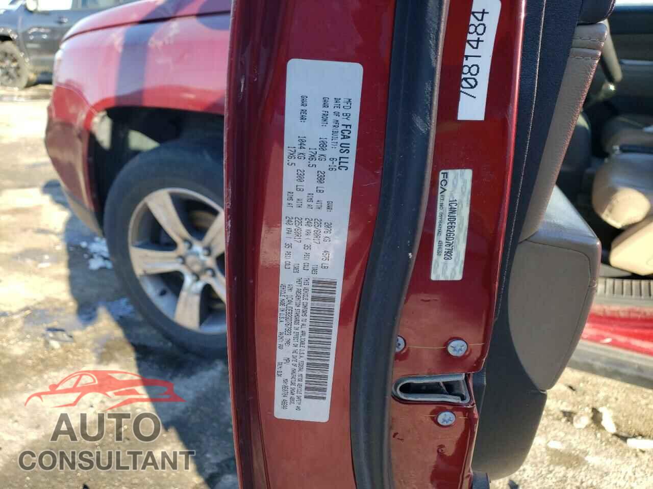 JEEP COMPASS 2016 - 1C4NJDEB2GD767923