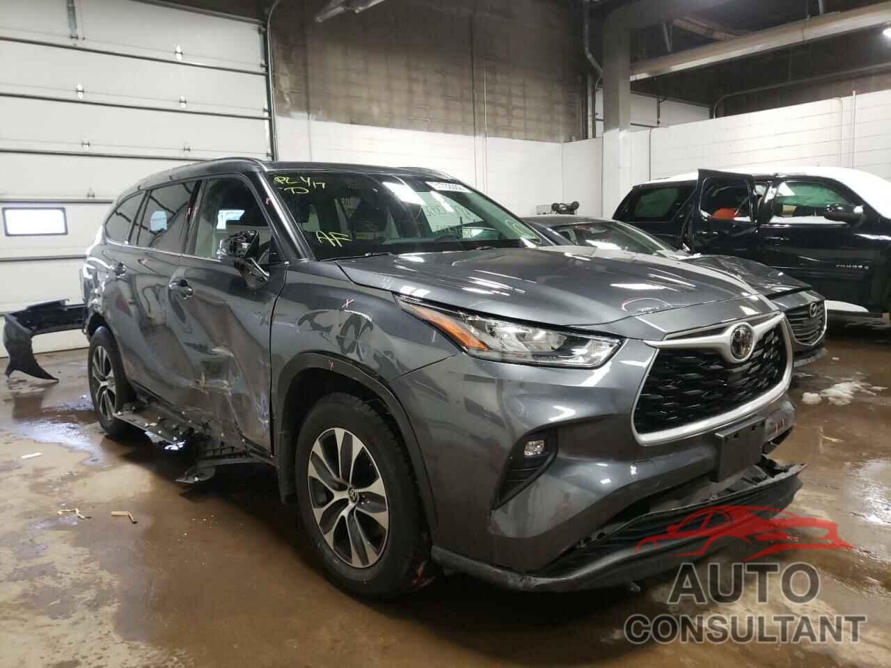 TOYOTA HIGHLANDER 2020 - 5TDGZRBH6LS016152