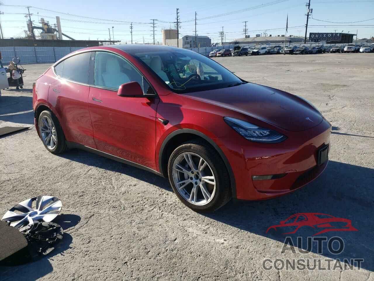 TESLA MODEL Y 2021 - 5YJYGDED9MF110604