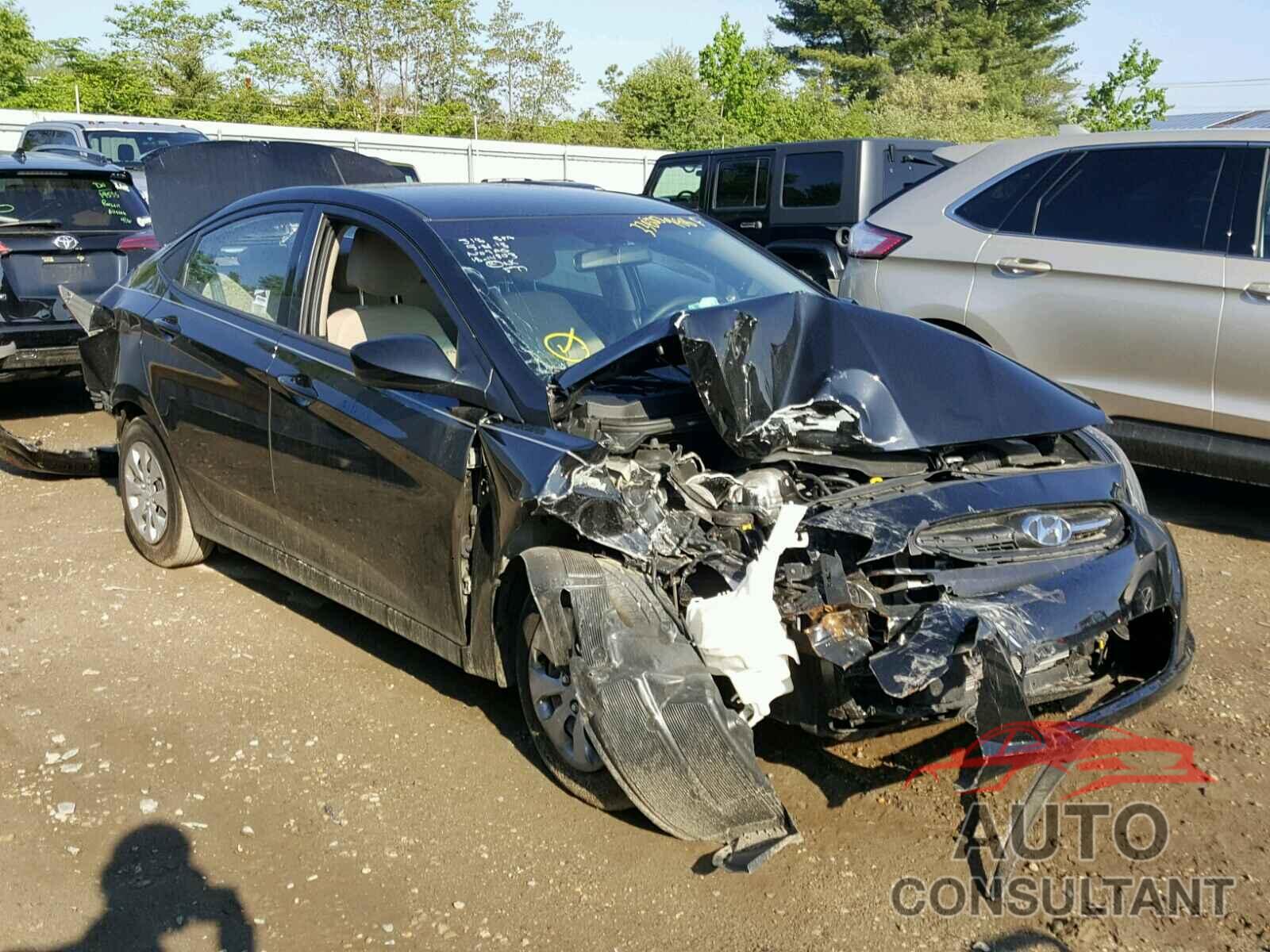 HYUNDAI ACCENT 2016 - KMHCT4AE9GU165601