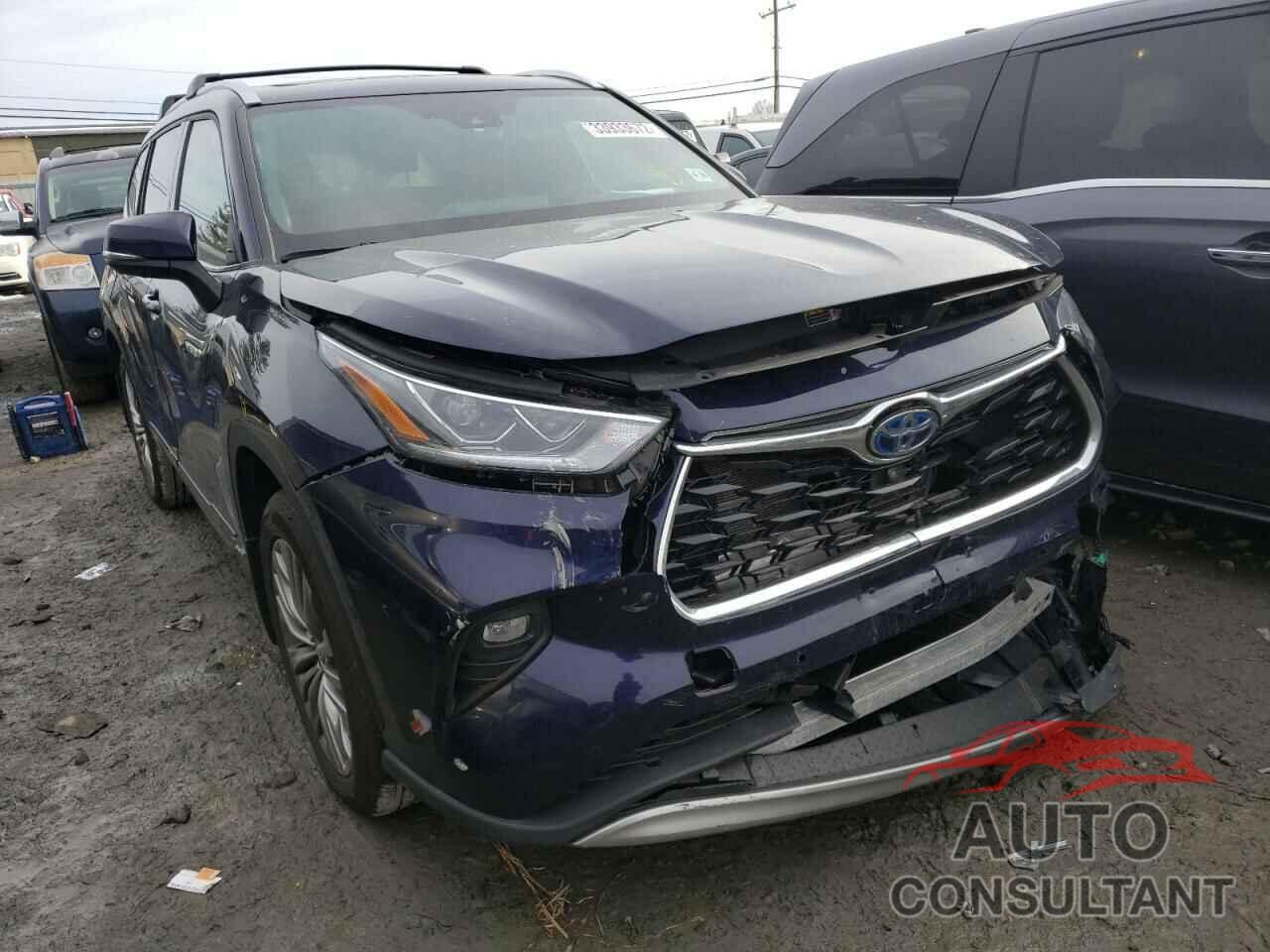 TOYOTA HIGHLANDER 2021 - 5TDEBRCH8MS050976