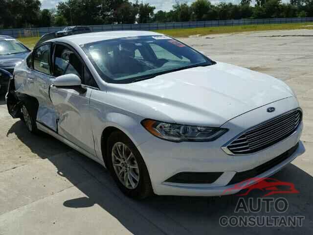 FORD FUSION 2017 - 3FA6P0G75HR175418