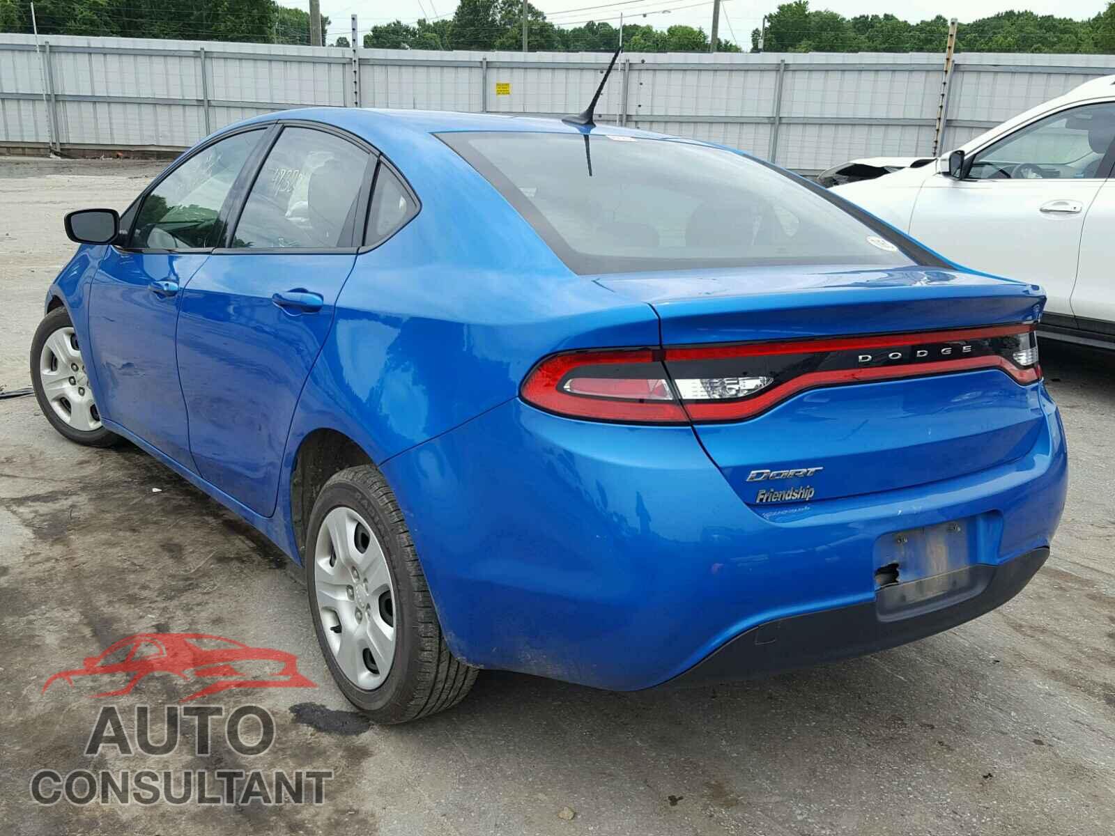 DODGE DART 2016 - 1C3CDFAA4GD504120