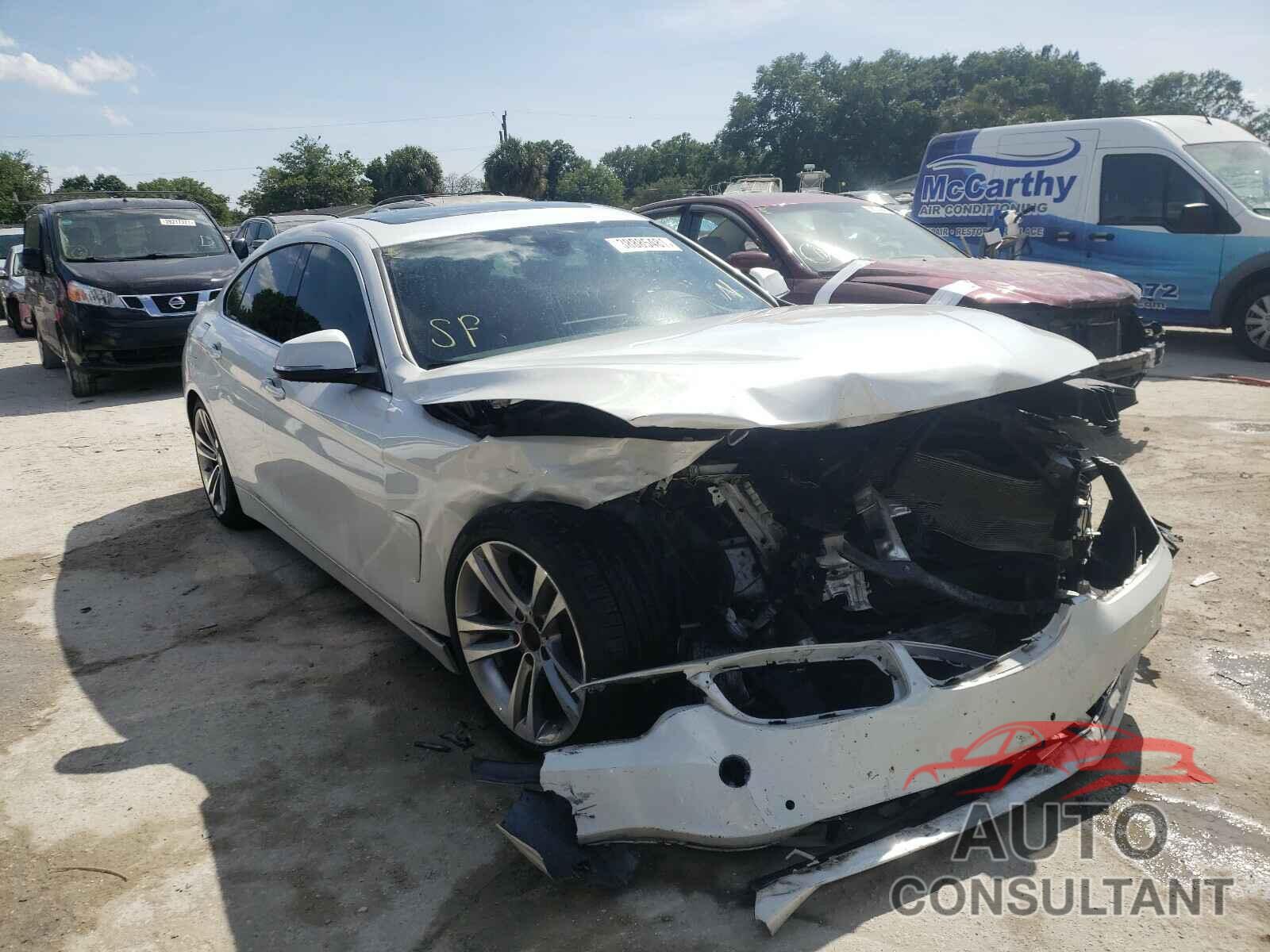 BMW 4 SERIES 2016 - WBA4A9C59GGL89469