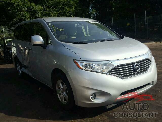 NISSAN QUEST 2015 - JN8AE2KP6F9121989