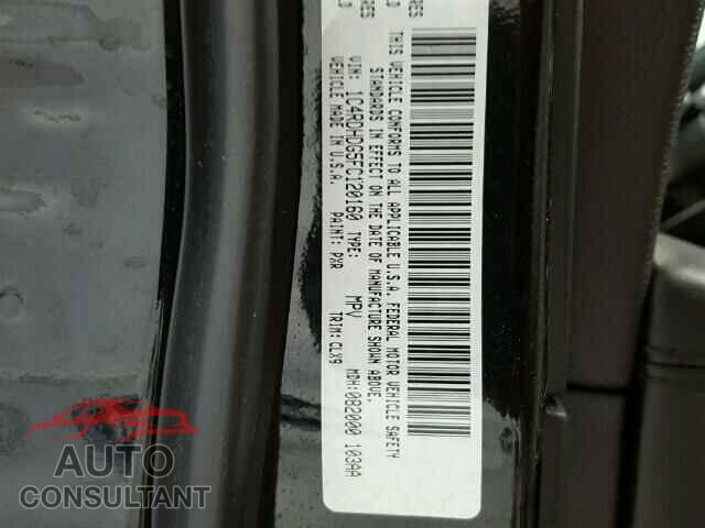 DODGE DURANGO 2015 - 1C4RDHDG5FC120160