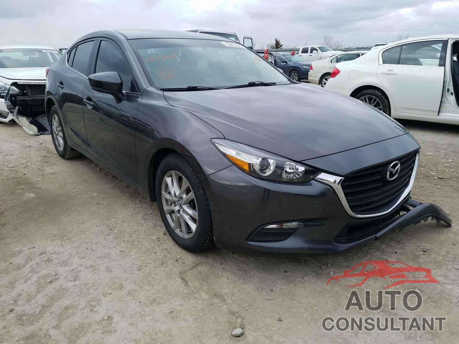 MAZDA 3 2017 - 3MZBN1U7XHM139257