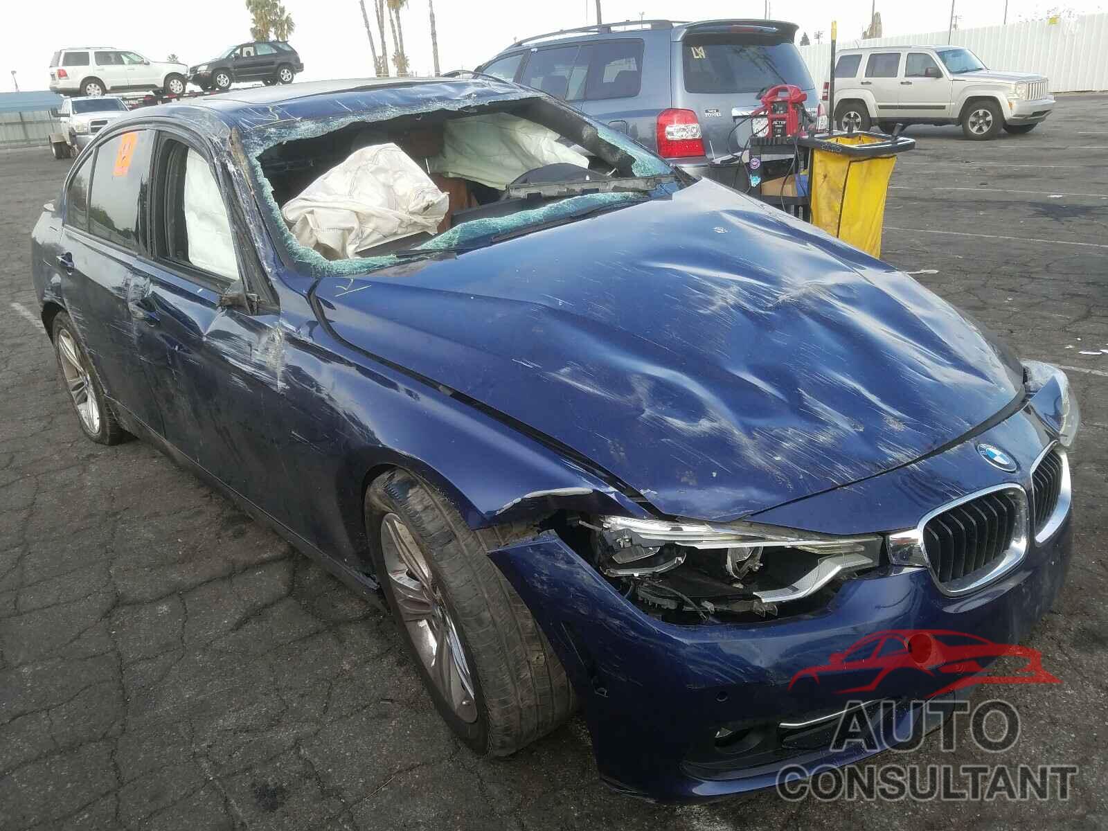 BMW 3 SERIES 2016 - WBA8E9G57GNT83374