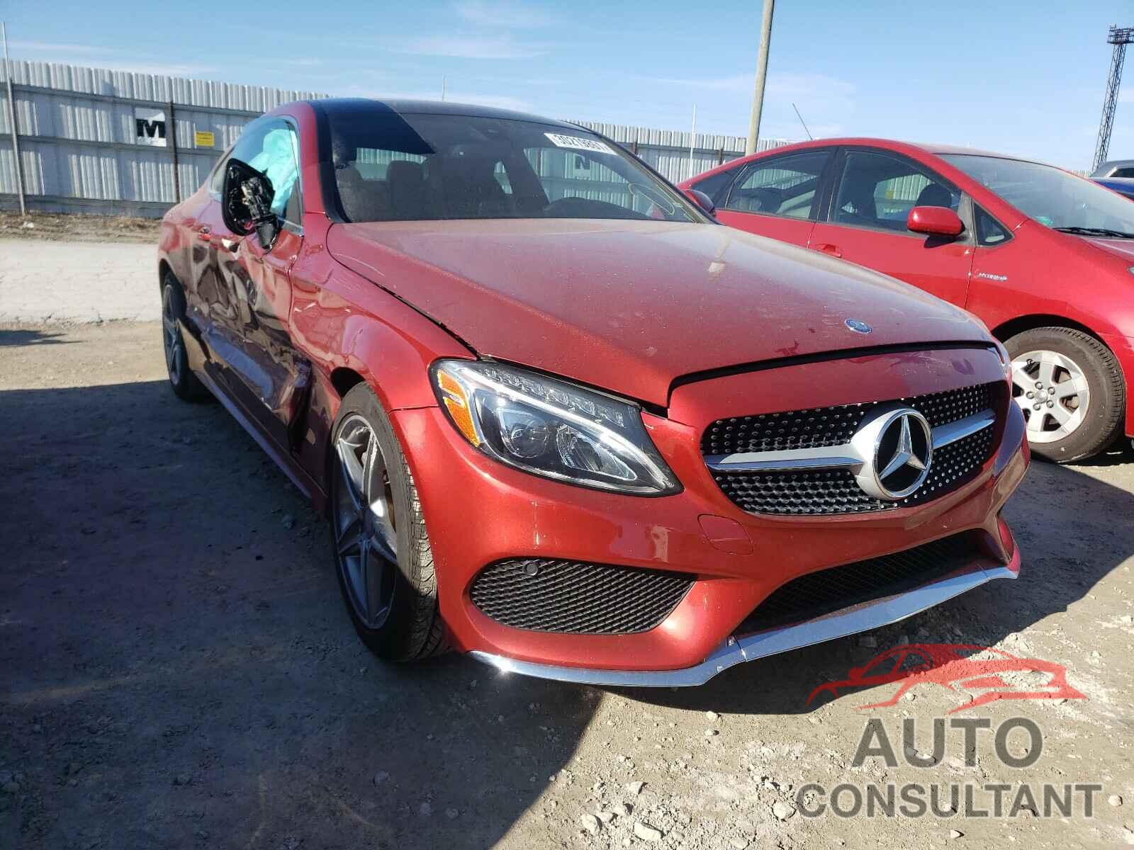 MERCEDES-BENZ C CLASS 2017 - WDDWJ4KB9HF405687