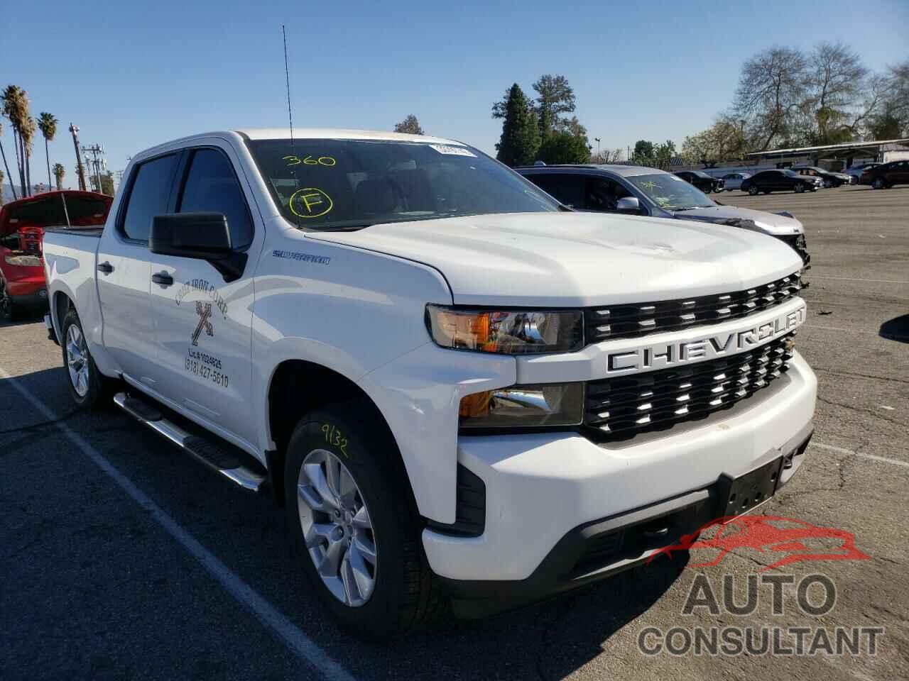 CHEVROLET SILVERADO 2021 - 3GCPWBEK9MG432641
