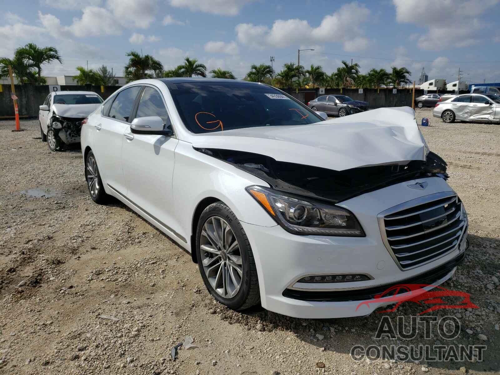 HYUNDAI GENESIS 2016 - KMHGN4JE9GU107211