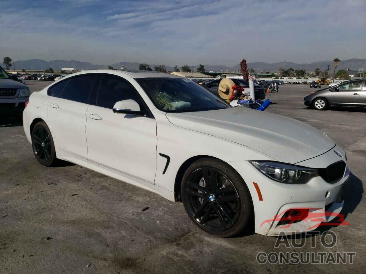 BMW 4 SERIES 2019 - WBA4J1C51KBM18308