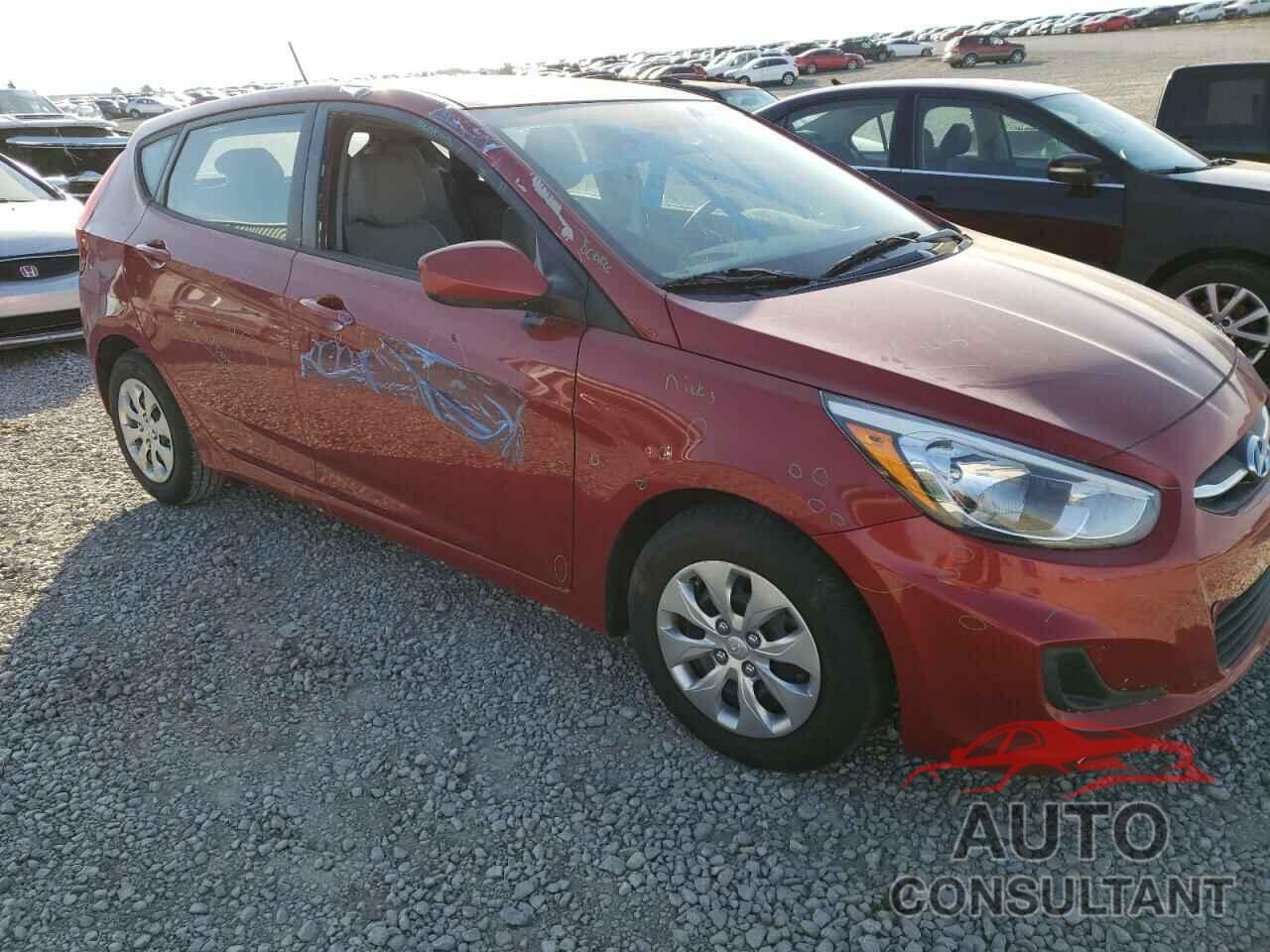 HYUNDAI ACCENT 2017 - KMHCT5AE6HU363429