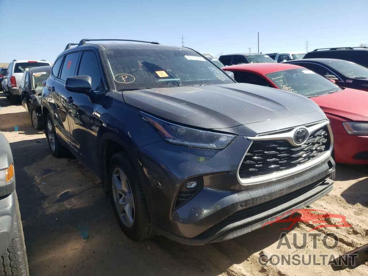 TOYOTA HIGHLANDER 2021 - 5TDBZRBH7MS551504
