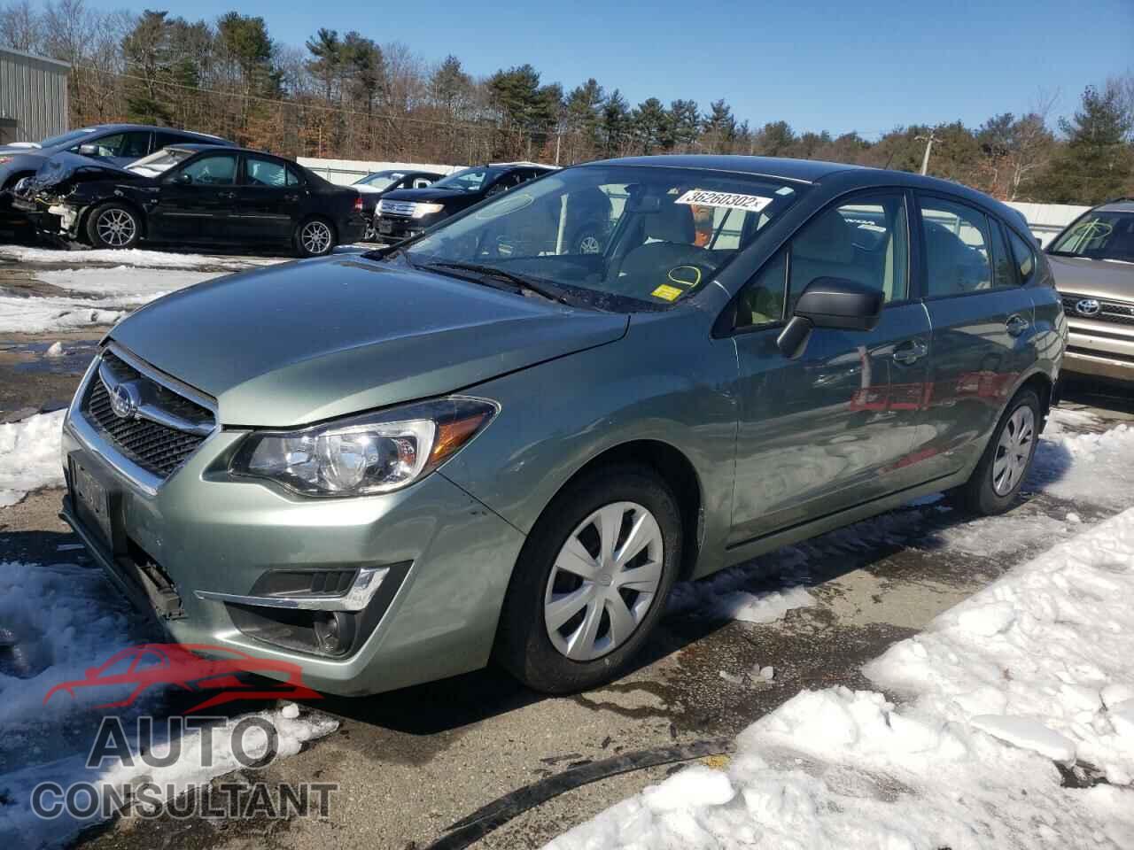 SUBARU IMPREZA 2016 - JF1GPAA61GH310596