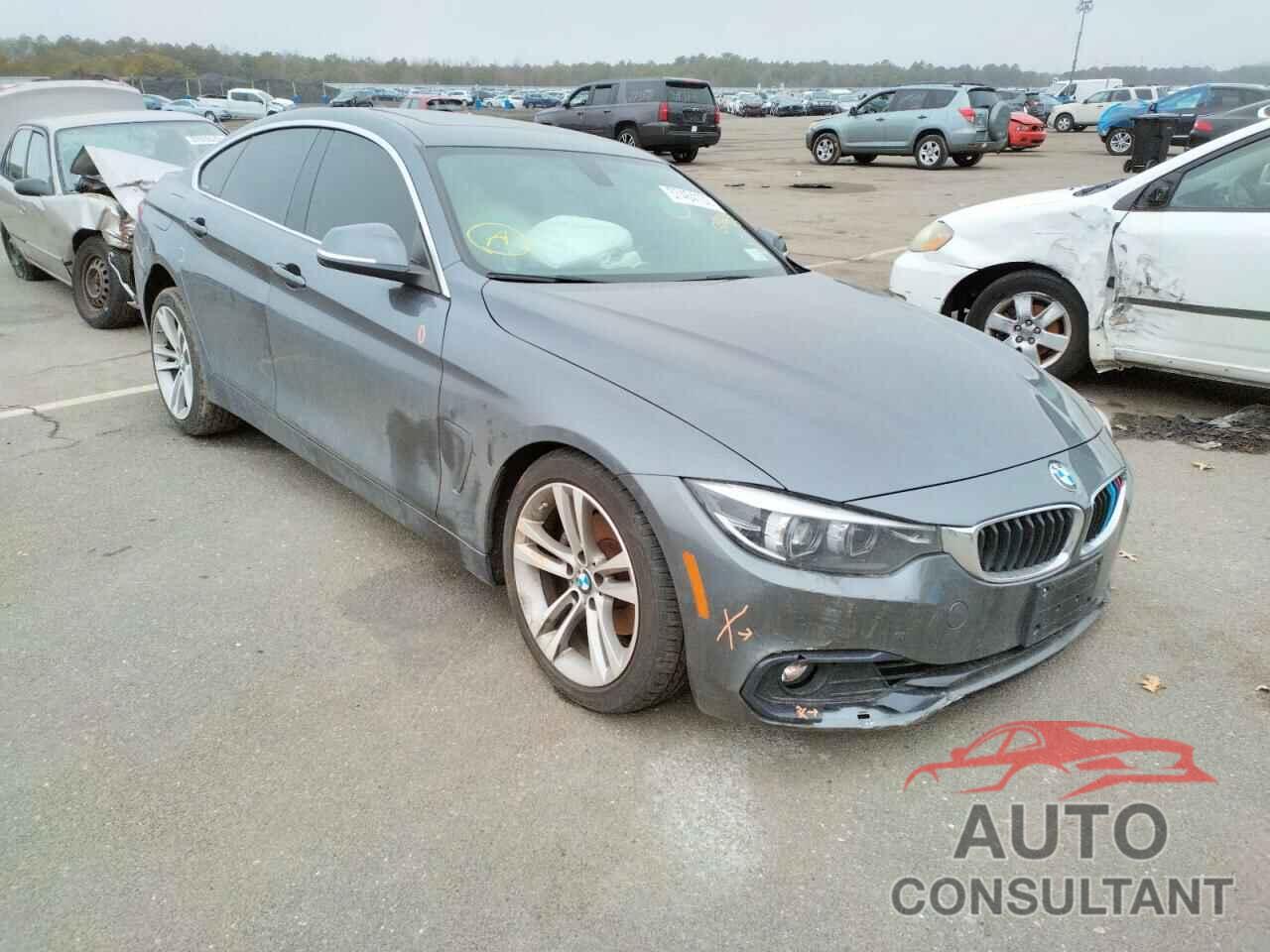 BMW 4 SERIES 2018 - WBA4J3C58JBG96653