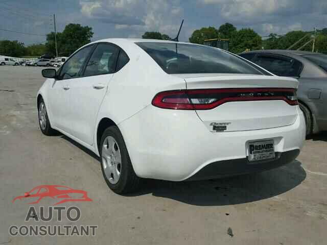 DODGE DART 2016 - 1C3CDFAA2GD539397