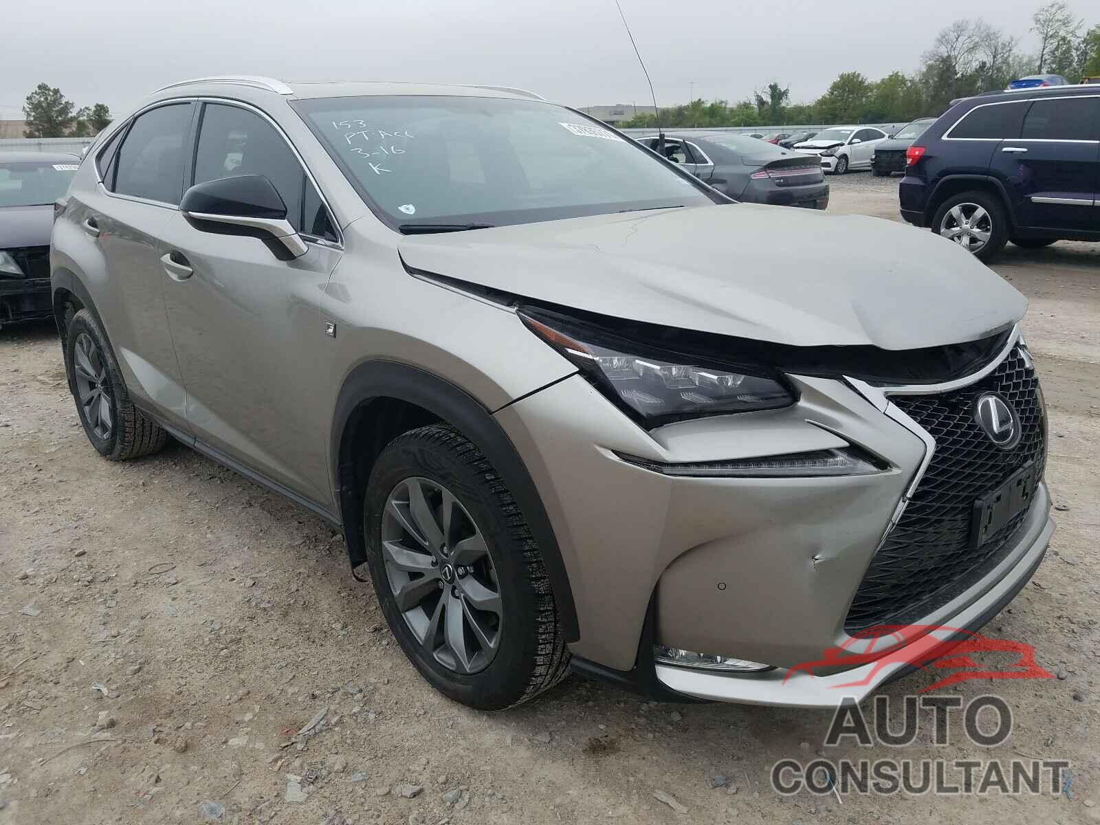 LEXUS NX 2016 - JTJYARBZ6G2030650