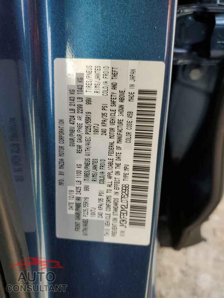 MAZDA CX-5 2020 - JM3KFBDM2L0762998
