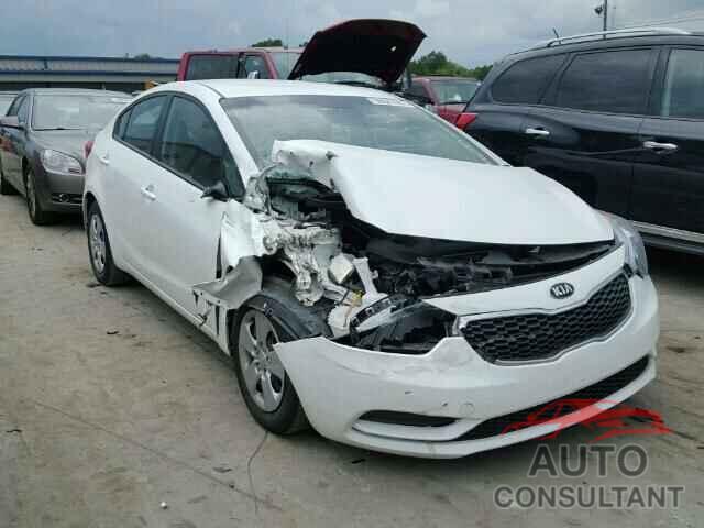 KIA FORTE 2016 - KNAFK4A65G5438134