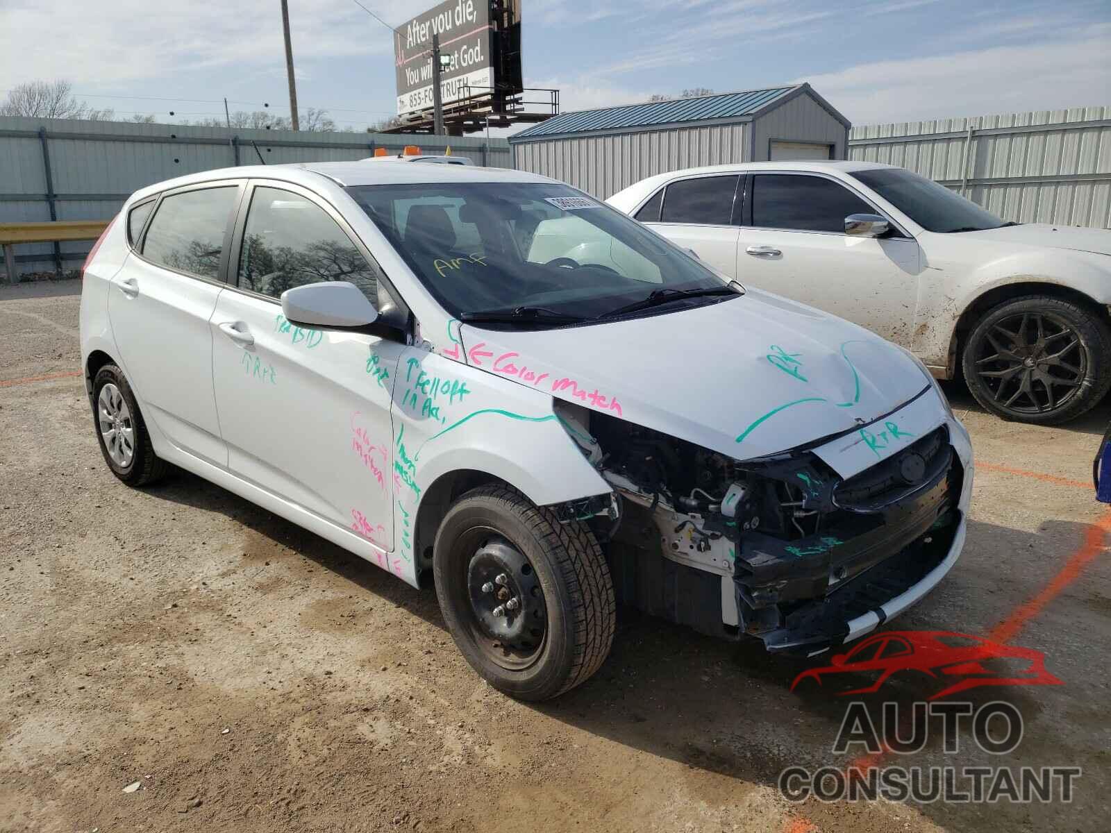 HYUNDAI ACCENT 2016 - KMHCT5AE7GU268019