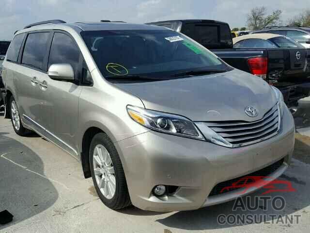 TOYOTA SIENNA 2017 - 5TDYZ3DC2HS767033