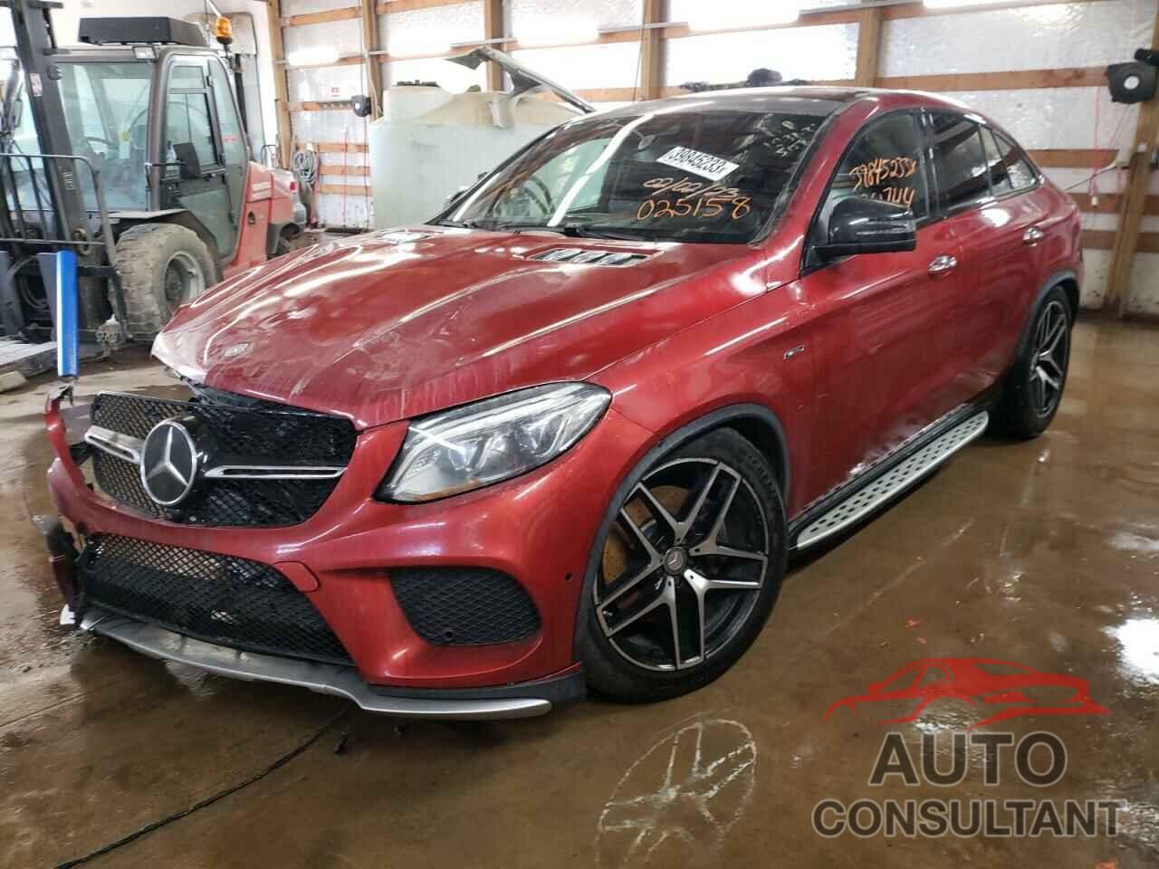 MERCEDES-BENZ GLE-CLASS 2016 - 4JGED6EB5GA025158