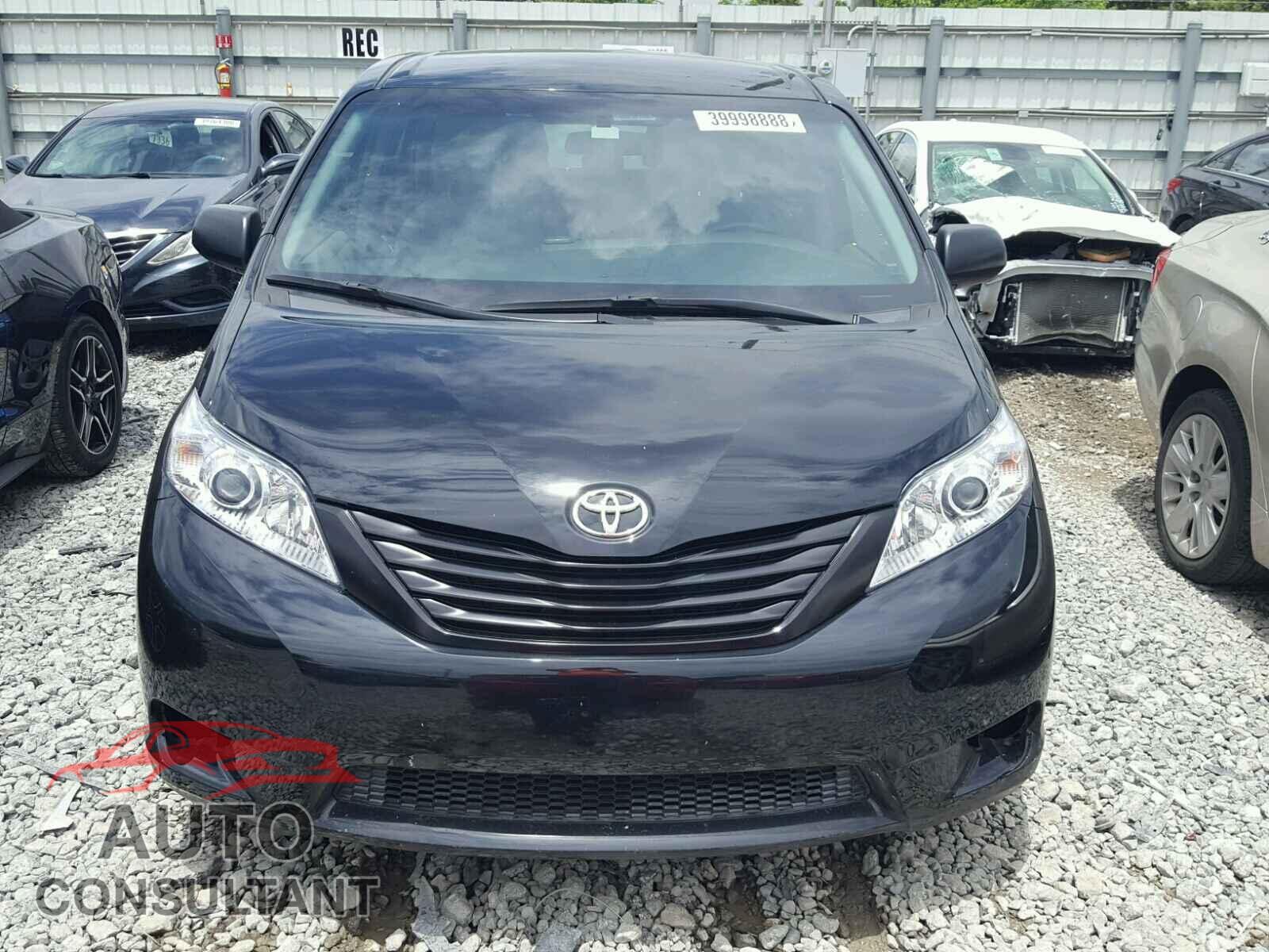 TOYOTA SIENNA 2017 - 5TDZZ3DC4HS787451