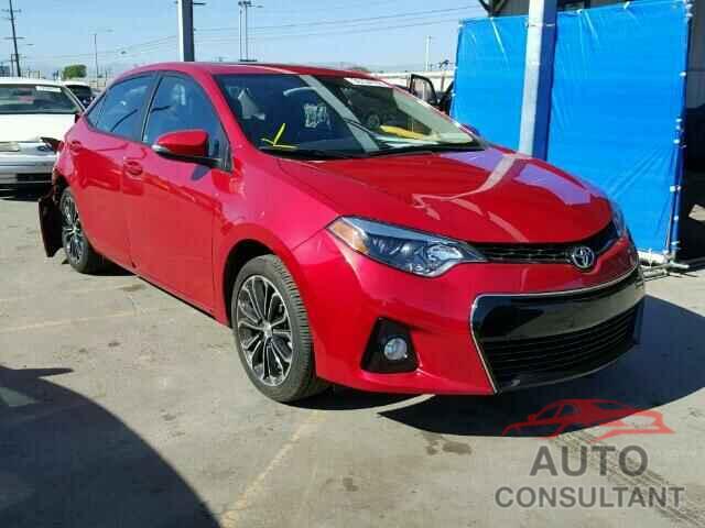 TOYOTA COROLLA 2016 - 2T1BURHE5GC681631