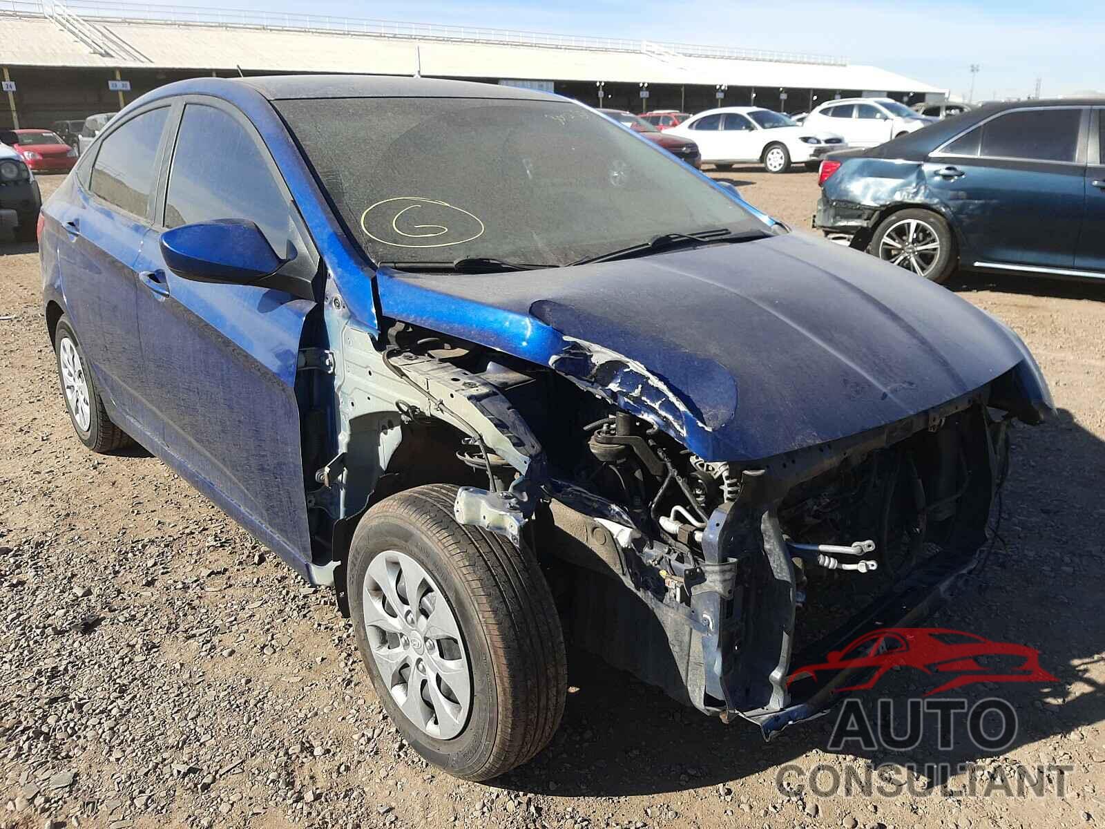 HYUNDAI ACCENT 2017 - KMHCT4AE6HU237355