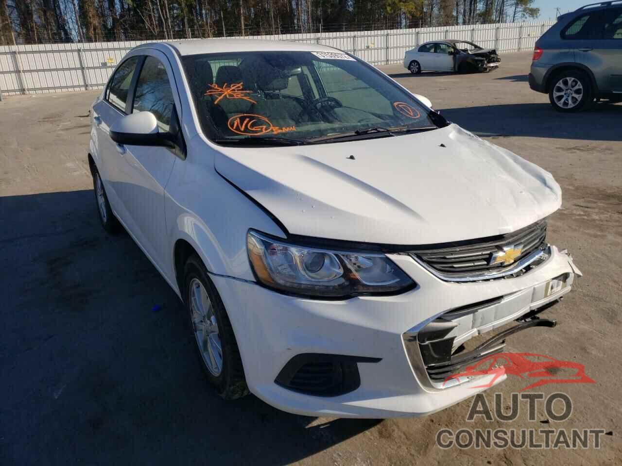 CHEVROLET SONIC 2020 - 1G1JD5SB7L4102406