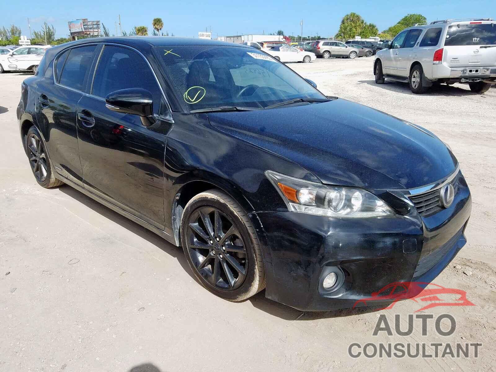 LEXUS CT 200 2011 - JTHKD5BH5B2038164