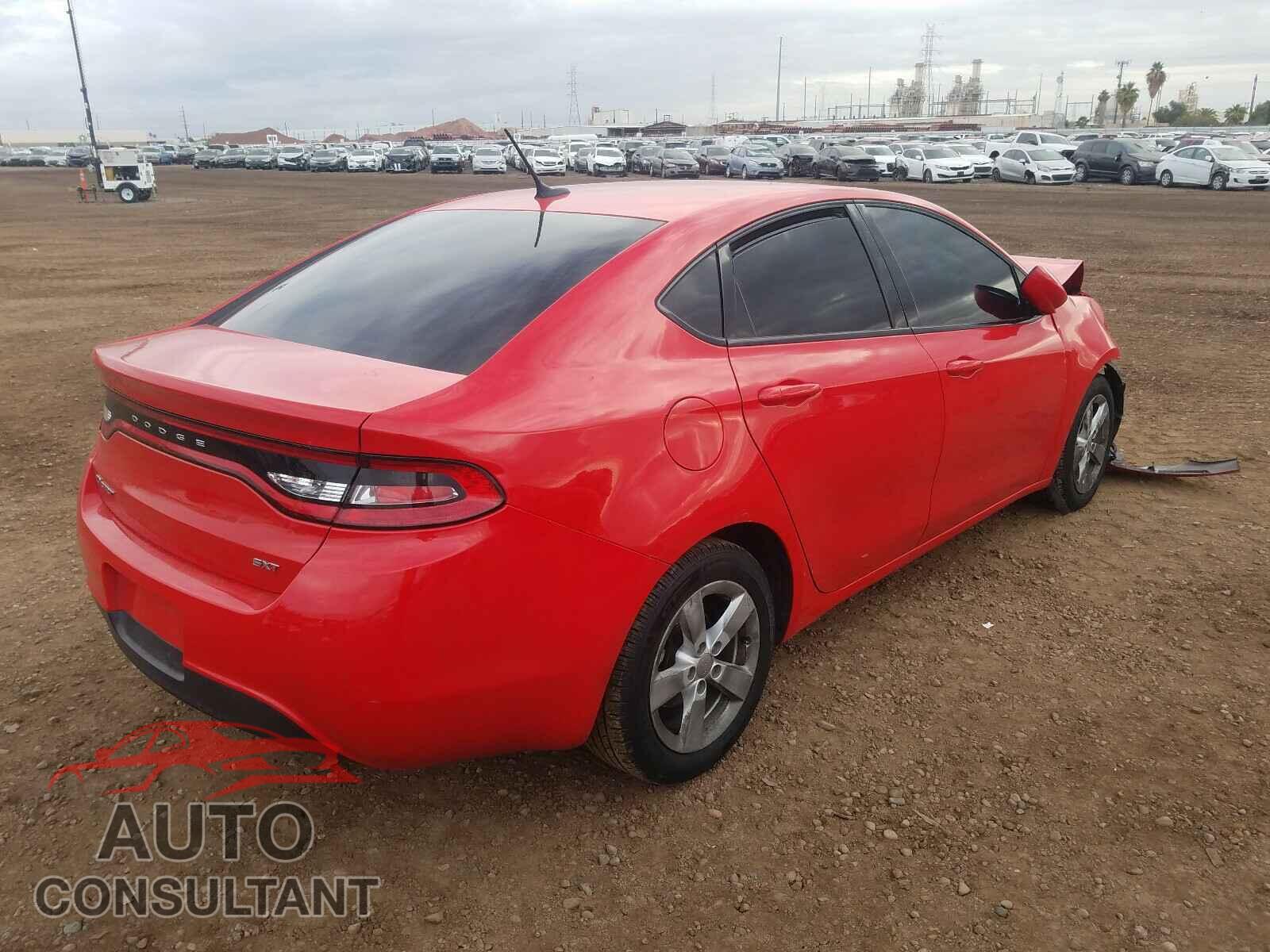 DODGE DART 2016 - 1C3CDFBB4GD652873