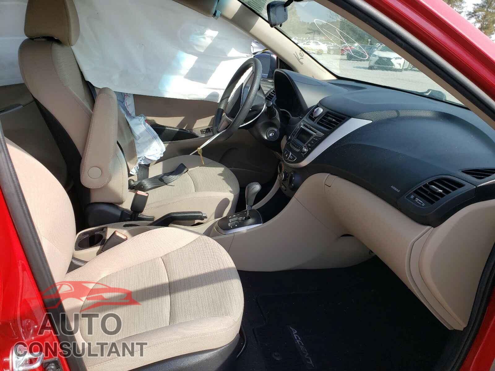 HYUNDAI ACCENT 2016 - KMHCT4AE7GU110063