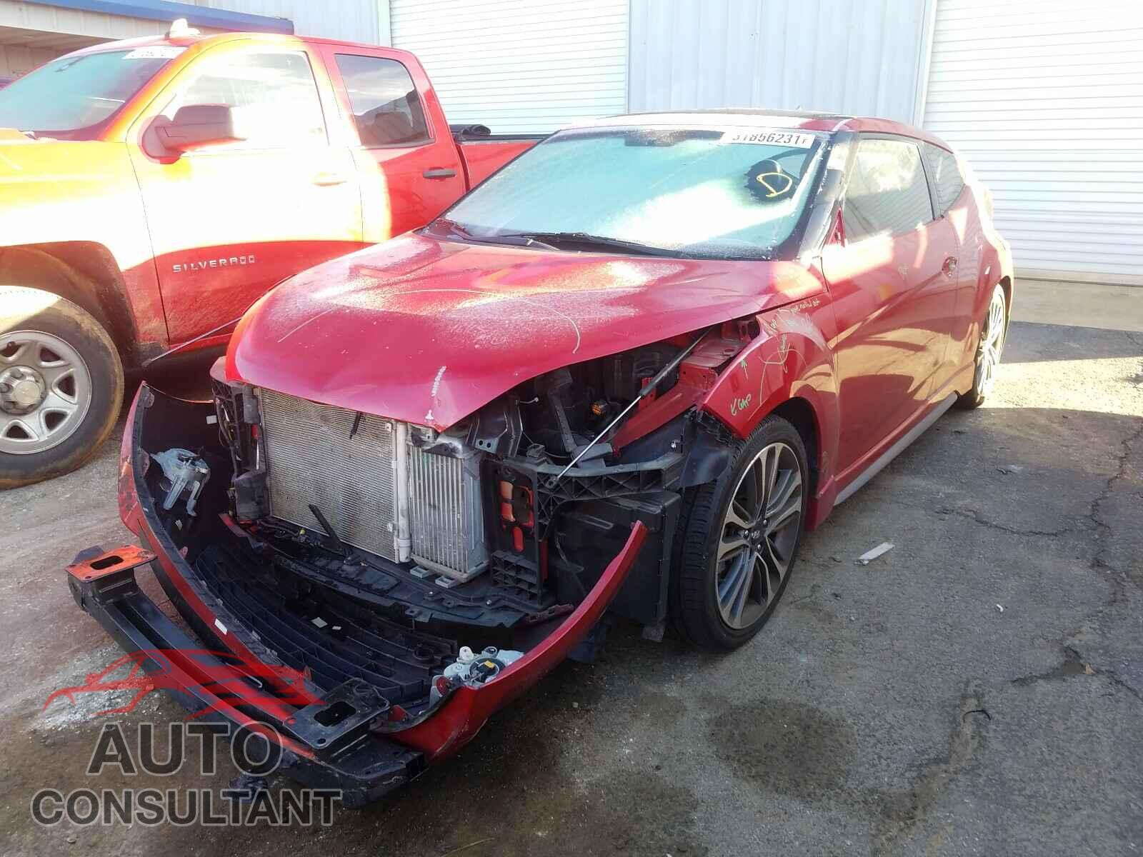 HYUNDAI VELOSTER 2016 - KMHTC6AE7GU286252