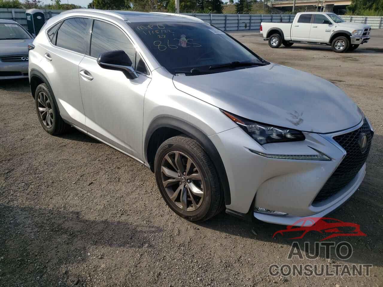 LEXUS NX 2016 - JTJYARBZ3G2038625