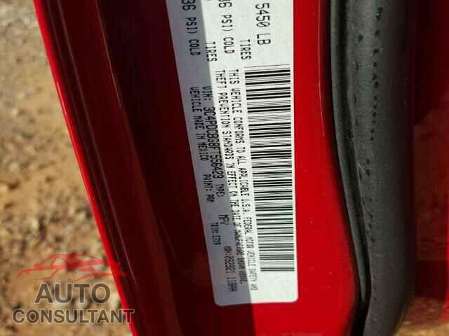 DODGE JOURNEY 2015 - 3C4PDCBG8FT556423