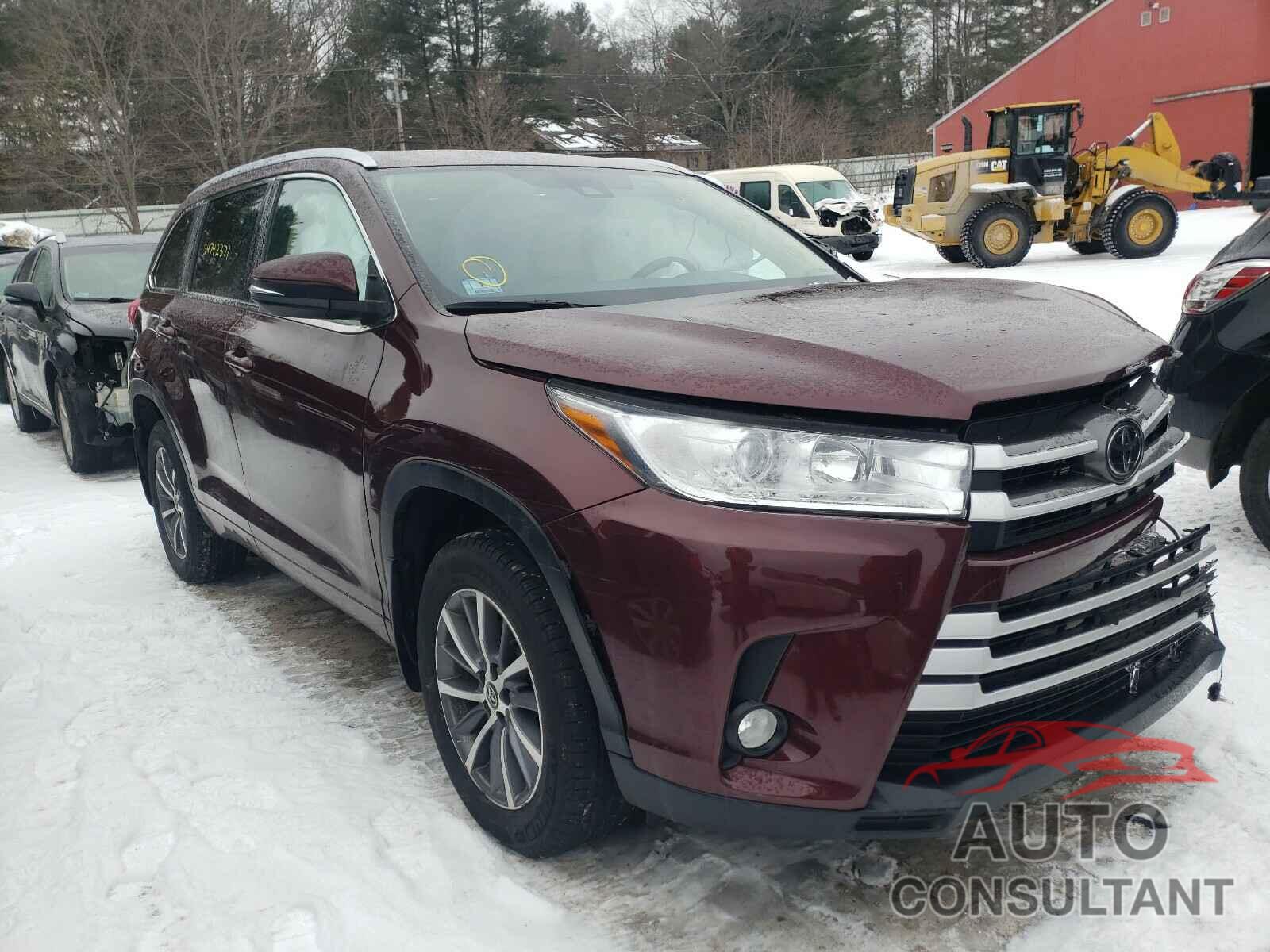TOYOTA HIGHLANDER 2018 - 5TDJZRFH9JS908893