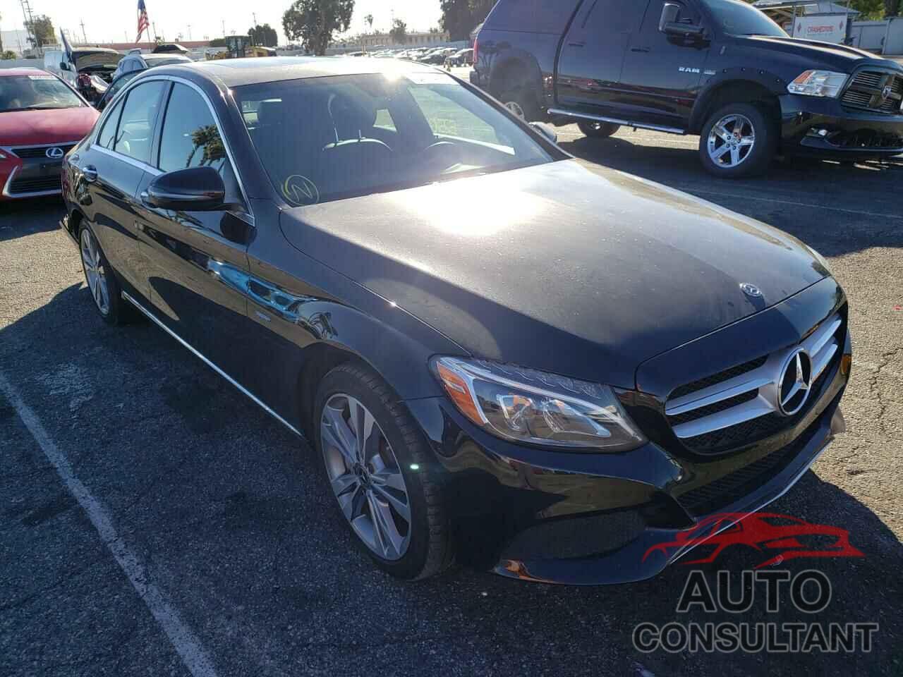 MERCEDES-BENZ C-CLASS 2018 - 55SWF4HB6JU238801