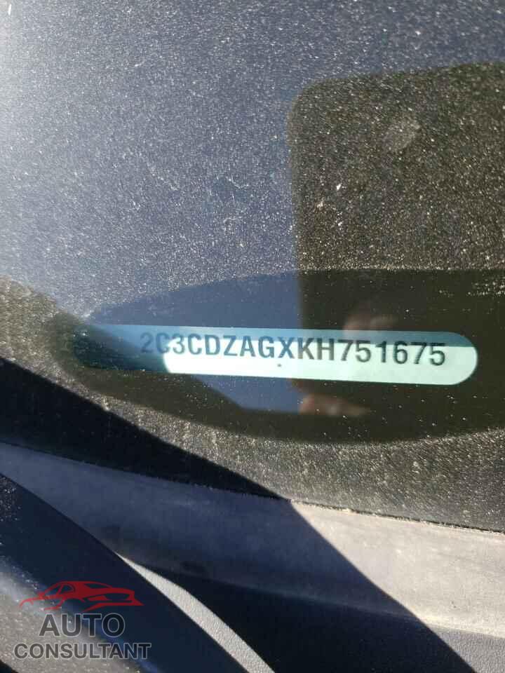 DODGE CHALLENGER 2019 - 2C3CDZAGXKH751675