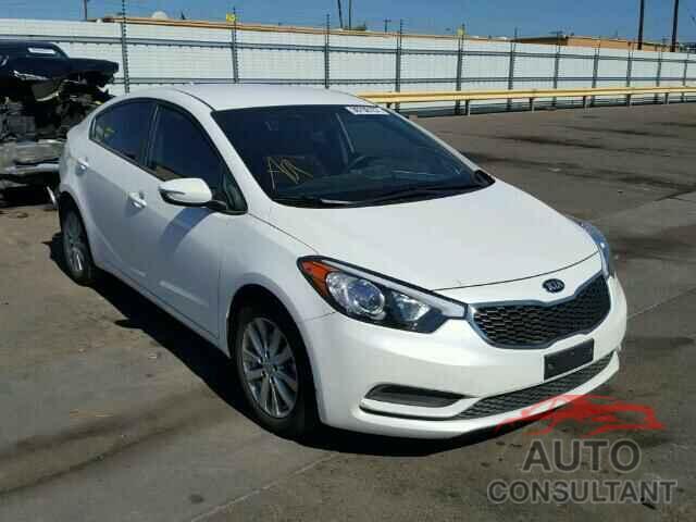 KIA FORTE 2015 - KNAFX4A6XF5345044