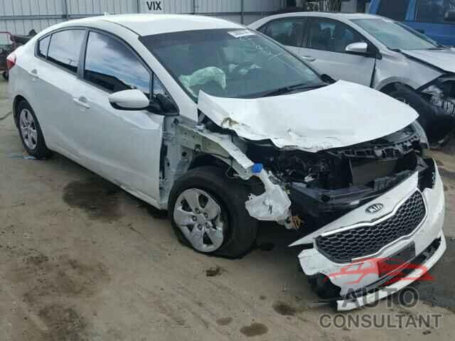 KIA FORTE 2016 - KNAFK4A63G5575332