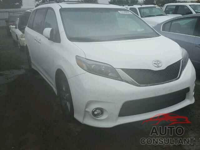 TOYOTA SIENNA 2015 - 5TDXK3DC6FS625054