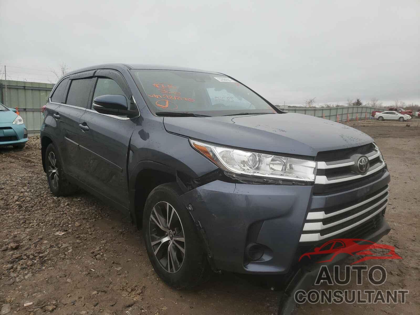 TOYOTA HIGHLANDER 2019 - 5TDBZRFH2KS981870