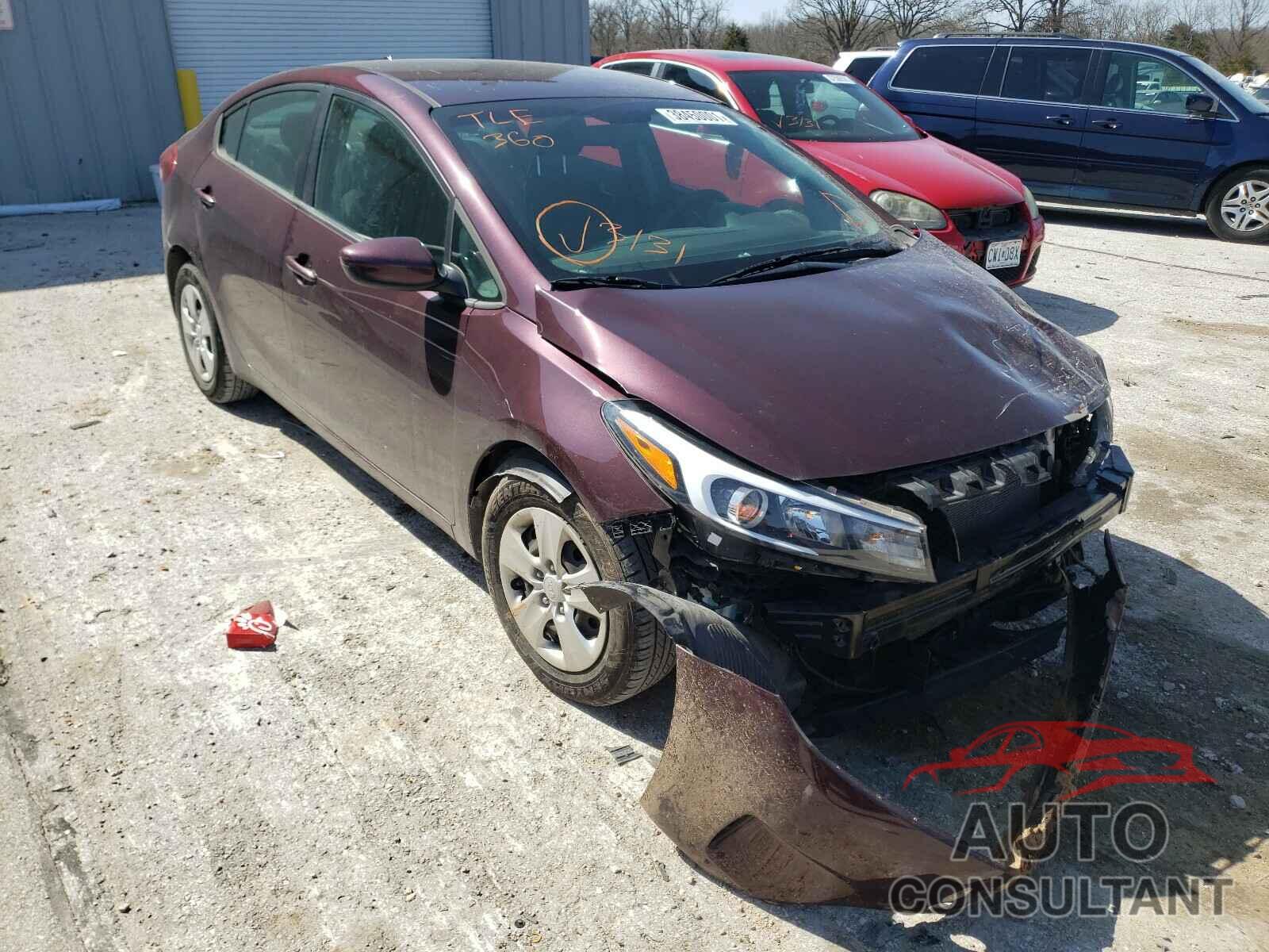 KIA FORTE 2017 - 3KPFK4A77HE156367