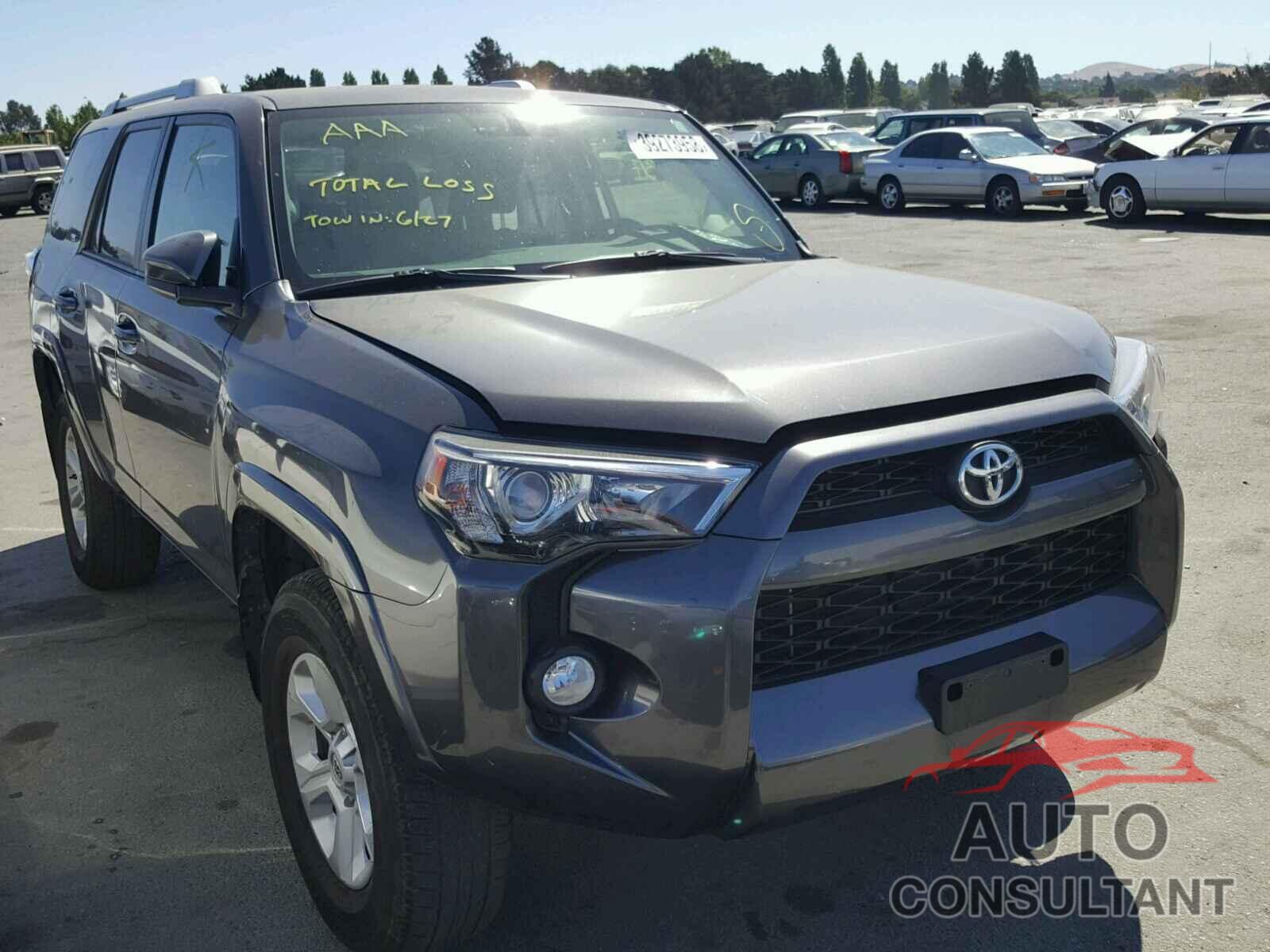 TOYOTA 4RUNNER SR 2016 - JTEBU5JR2G5330237