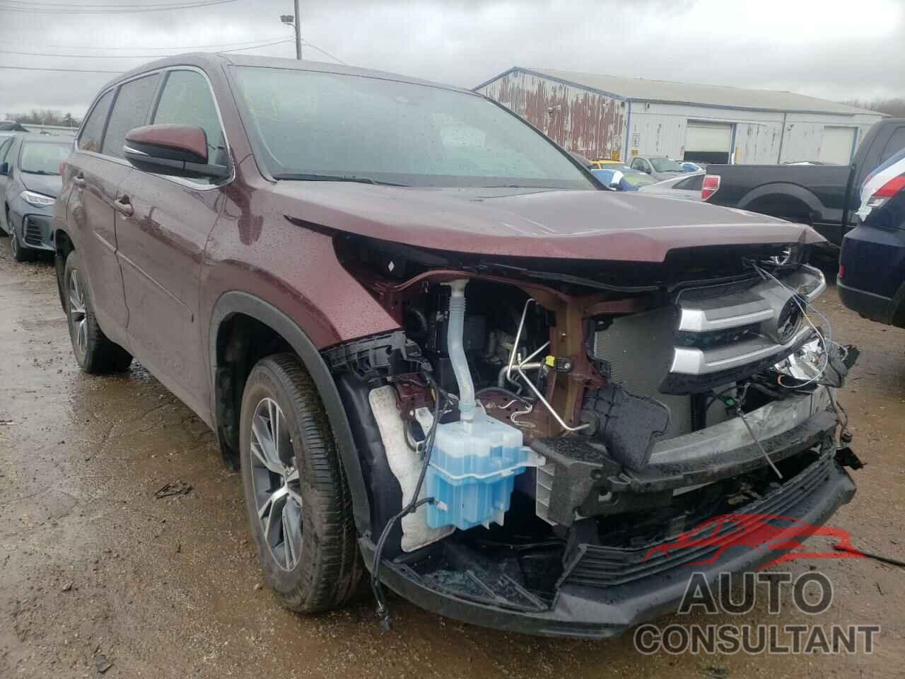 TOYOTA HIGHLANDER 2018 - 5TDBZRFH5JS904540